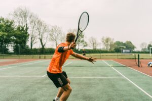 Playing Tennis