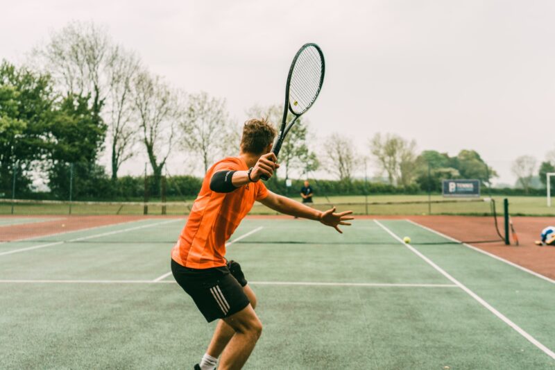 Playing Tennis